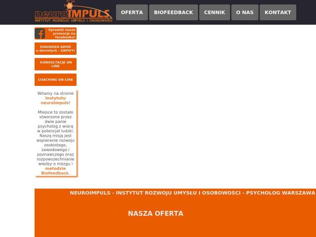 Neuroimpuls S.C. Instytut Rozwoju Umysłu I Osobowości A.sylwestrzak B. Rutkowska