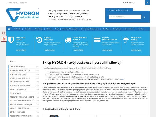 HYDRON hydraulika siłowa Mariusz Sząszor