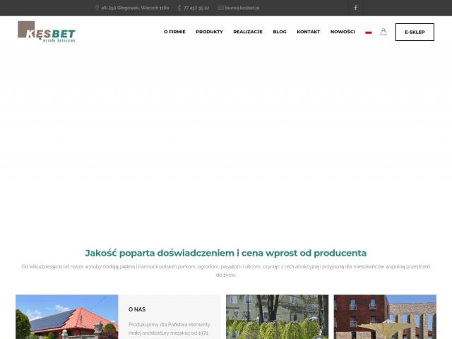 KĘSBET Wyroby Betonowe