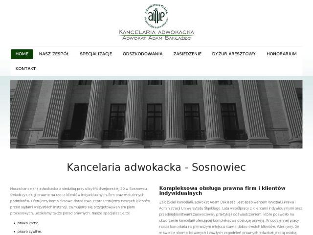 Kancelaria Adwokacka Adam Bakłażec