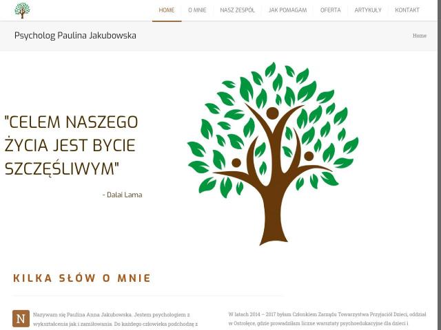 Gabinet psychologiczny Pauliny Jakubowskiej