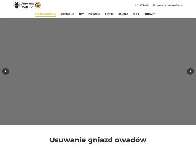 Usuwanie Owadów